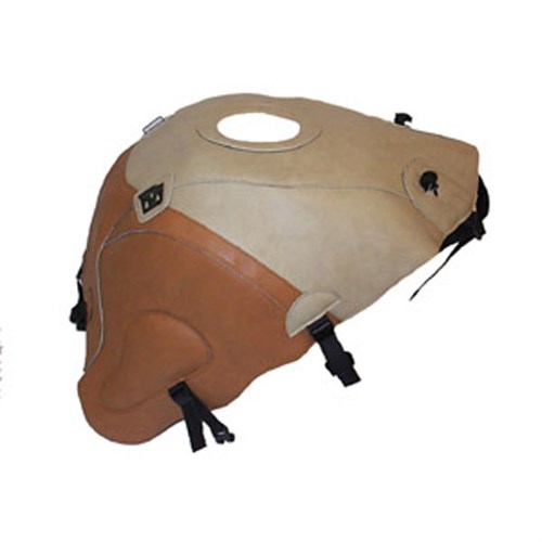 Bagster tank cover GSX 1300R HAYABUSA - raw / hazel brown