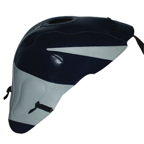 Bagster tank cover GSX 1300R HAYABUSA - dark blue / light grey