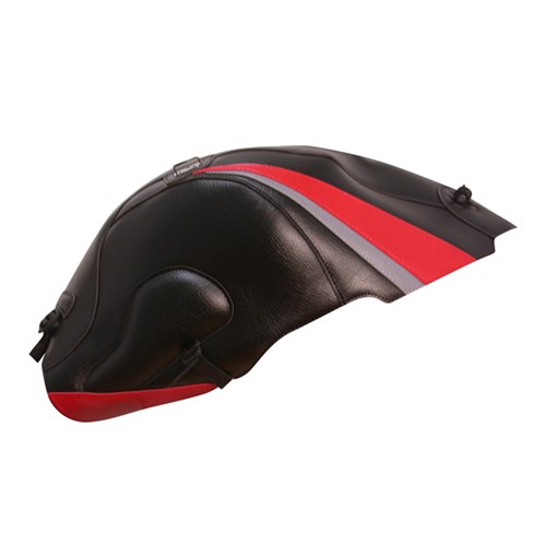 Bagster tank cover GSX 1300R HAYABUSA - black / red / steel grey