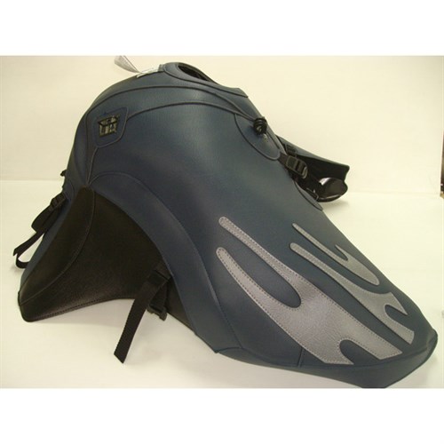 Bagster tank cover TIGER 900 / TIGER 955i - night blue deco / steel grey deco