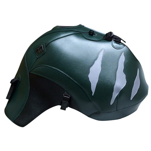 Bagster tank cover TIGER 900 / TIGER 955i - fir green / steel grey deco