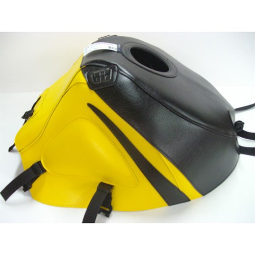 Bagster tank cover GSX 600R / 750R / 1000R - black / surf yellow / black