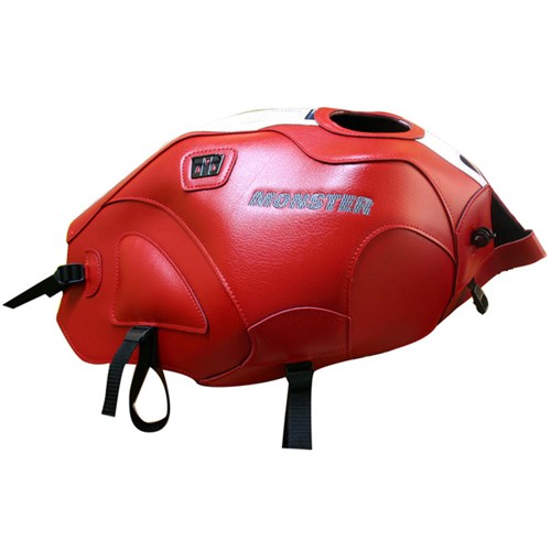 Bagster tank cover MONSTER 600 / 1000 / S4 / S2R / S4R - red / black