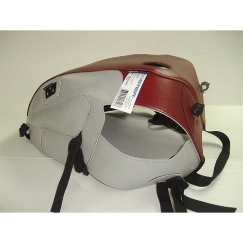 Bagster tank cover BONNEVILLE 800 / BONNEVILLE 900 / SCRAMBLER / THRUXTON 900 - light claret / light grey