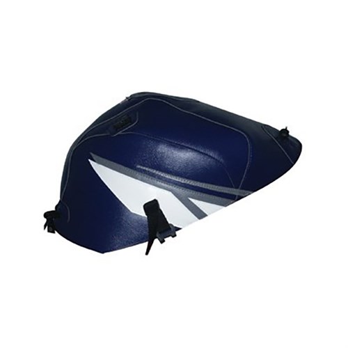 Bagster tank cover YZF R6 - baltic blue / white / steel grey