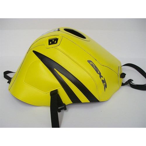 Bagster tank cover GSX 600R / GSX 750R - lemon / black triangle