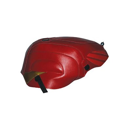 Bagster tank cover RSV MILLE / RSV MILLE R / RSV MILLE R FACTORY / 1000 TUONO / 1000 TUONO FACTORY  - red / gold