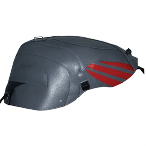 Bagster tank cover RSV MILLE / RSV MILLE R / RSV MILLE R FACTORY / 1000 TUONO / 1000 TUONO FACTORY - steel grey / persico deco / anthracite