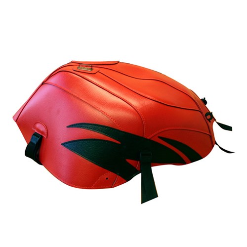 Bagster tank cover RSV MILLE / RSV MILLE R / RSV MILLE R FACTORY / 1000 TUONO / 1000 TUONO FACTORY - red / black deco