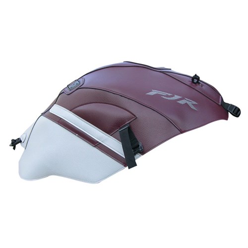 Bagster tank cover FJR 1300 - dark claret / light grey