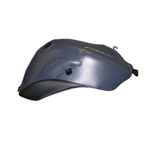 Bagster tank cover FZ1 S FAZER - sky grey / black deco