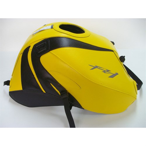 Bagster tank cover FZ1 N FAZER - surf yellow / black