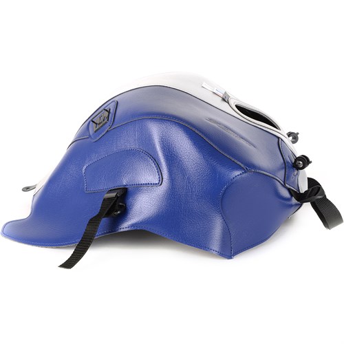 Bagster tank cover YZF 125 R - baltic blue / silver