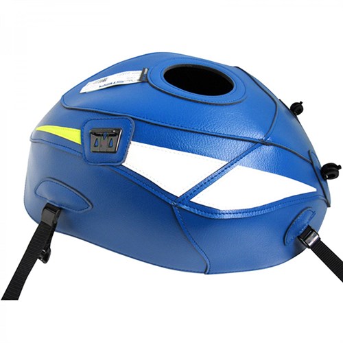 Bagster tank cover GSX 1000R - blue / white / yellow