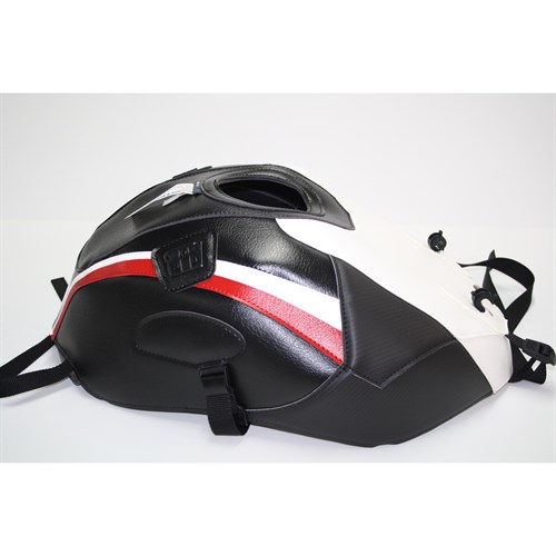 Bagster tank cover S1000 RR / S1000 RR HP4 - white / black / white / red / carbon