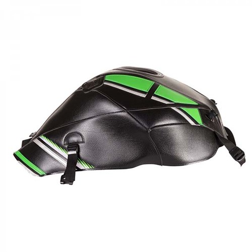 Bagster tank cover ZX 10R - black / green / silver