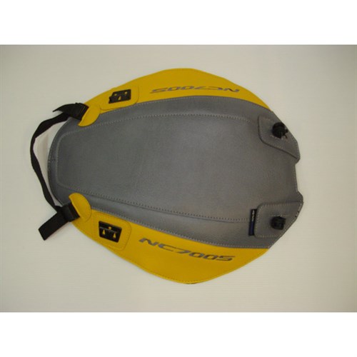 Bagster tank cover NC 700S - grey / yellow