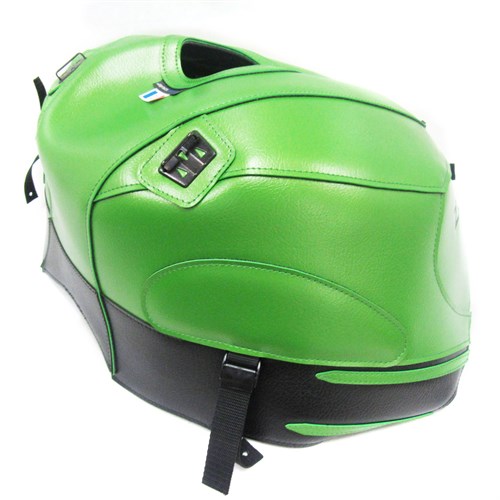 Bagster tank cover ZZR 1400 - pearly green /  black