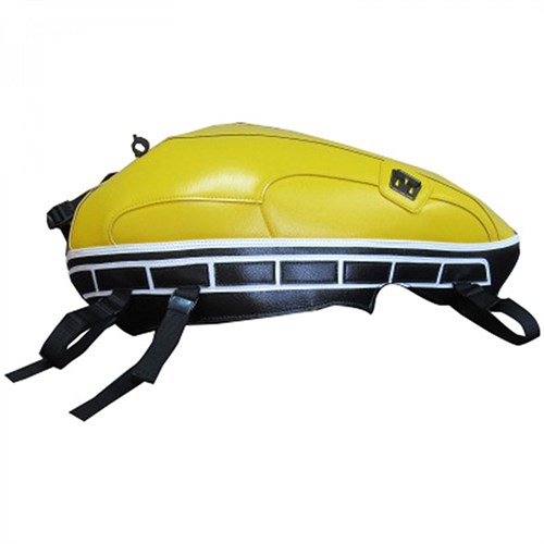 Bagster tank cover XJR 1300 - surf yellow / black / white