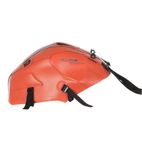 Bagster tank cover CB 500 F orange / steel grey