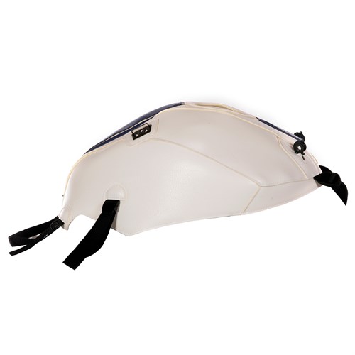 Bagster tank cover SV 650 - white / baltic blue