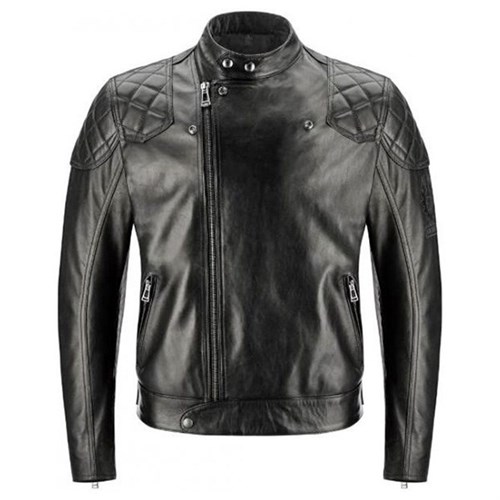 Belstaff Ivy leather jacket in black