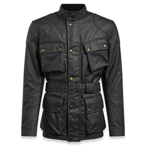 Belstaff Trialmaster Pro wax cotton jacket in black