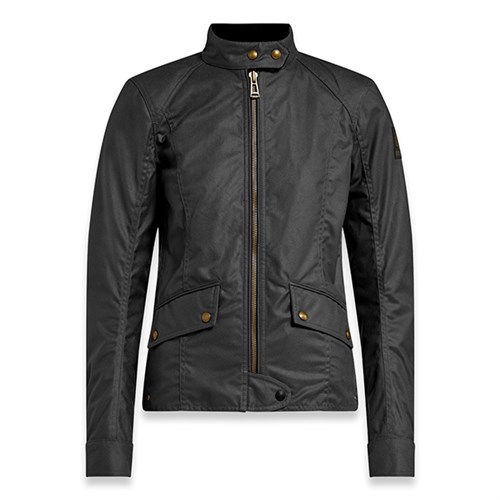 Belstaff Antrim wax cotton ladies jacket in black