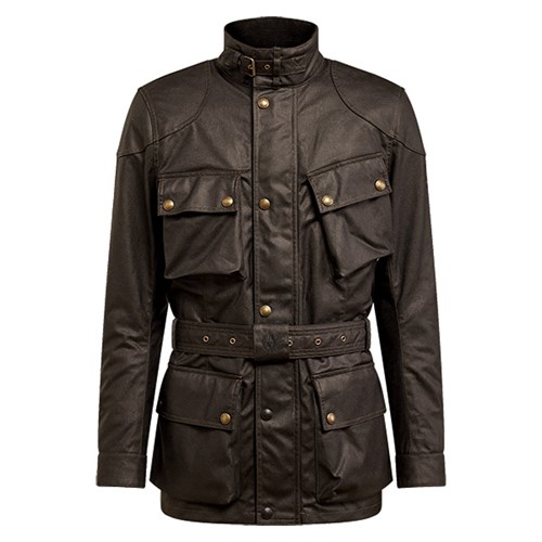 waxed moto jacket