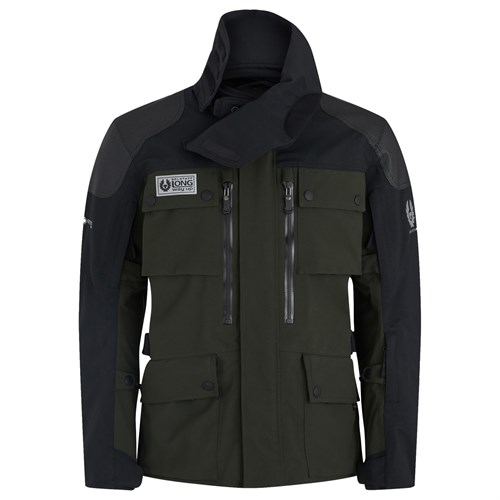 Belstaff Long Way Up Charley Boorman jacket in dark olive