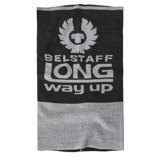 Belstaff Long Way Up neck warmer dark grey / light grey