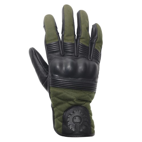 Belstaff Hampstead gloves in black / green