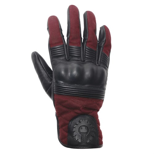 Belstaff Hampstead gloves in black / red