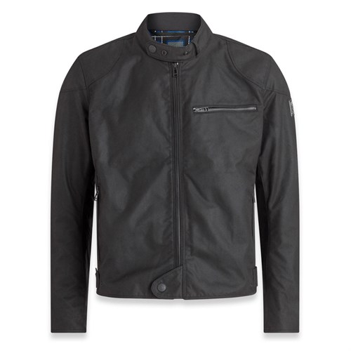 Belstaff Stealth Ariel wax cotton jacket in black