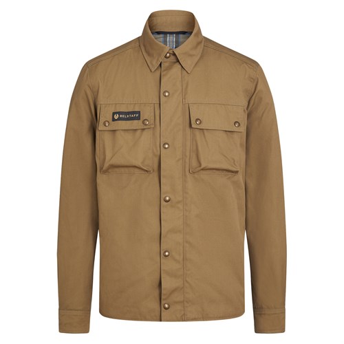 Belstaff Mansion riding shirt in olive