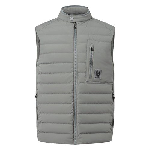 Belstaff Chassis gilet in atlantic grey