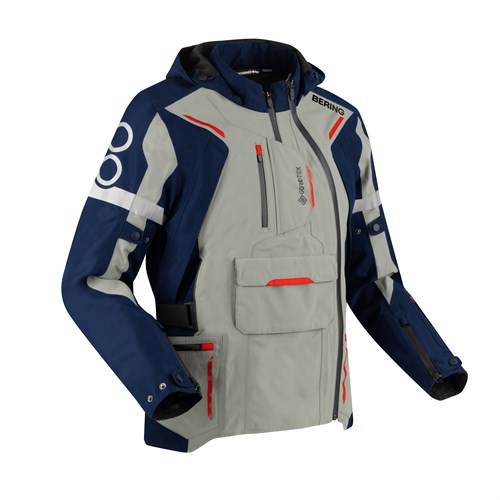 Bering Austral GTX jacket in grey / blue