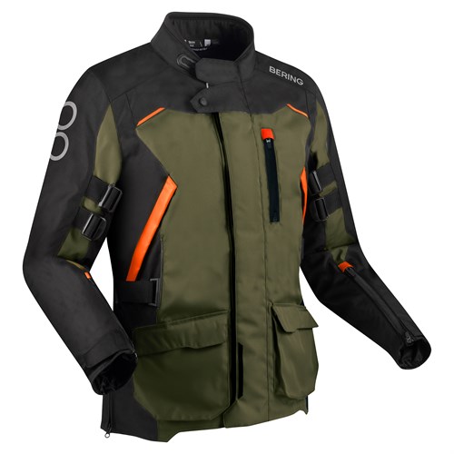 Bering Zephyr jacket in black / green