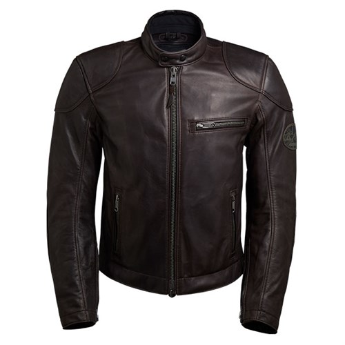 BKS Leather jacket in dark brown