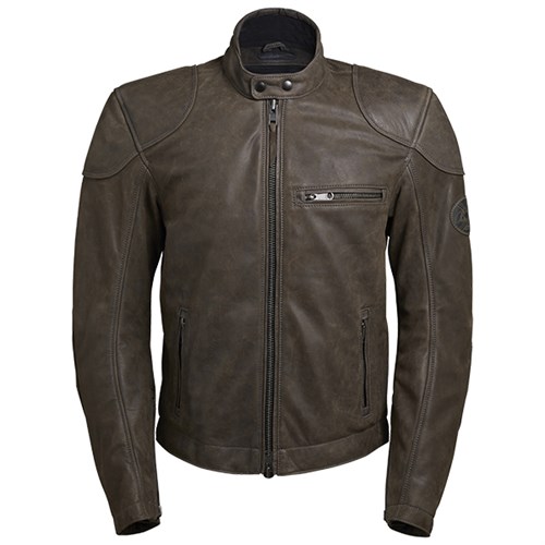 BKS Leather jacket in coffee