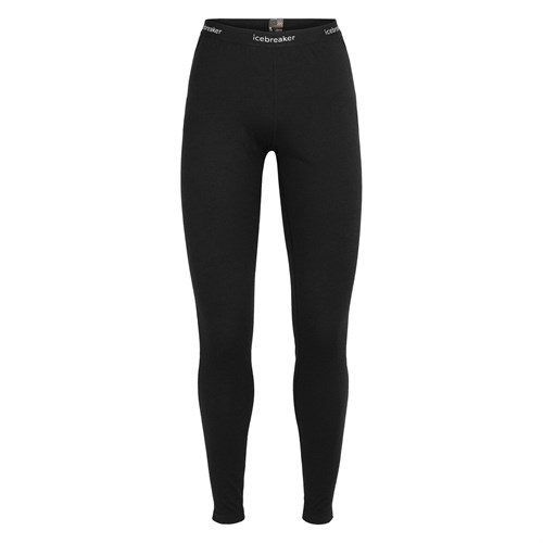 Icebreaker womens merino 200 Oasis leggings in black