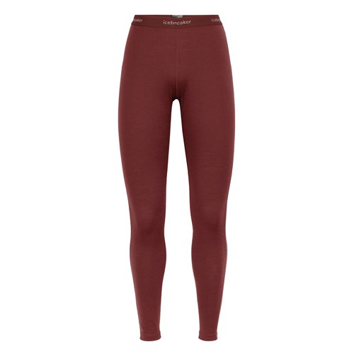 Icebreaker womens merino 200 Oasis leggings in berry