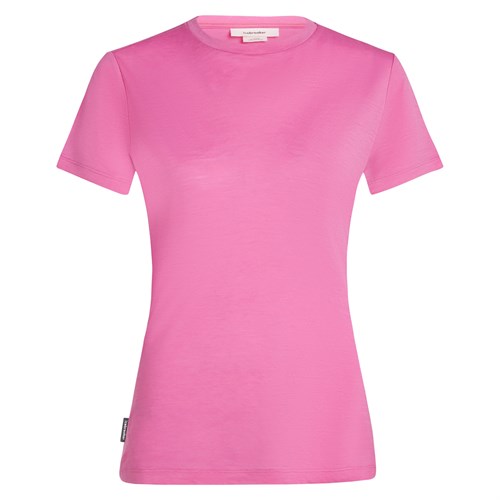 Icebreaker womens merino 150 Tech Lite T-shirt in pink