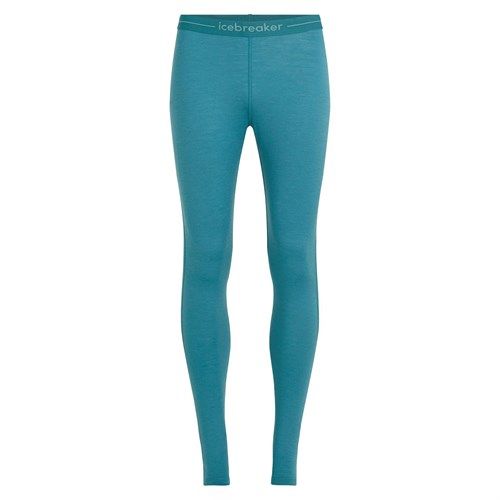 Icebreaker womens merino 200 Oasis leggings in topaz