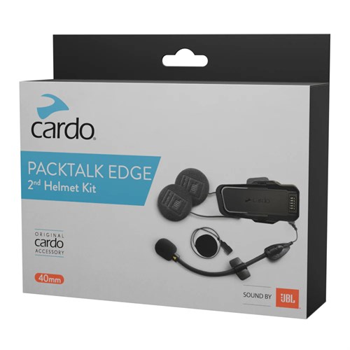 Cardo Packtalk Pro/Edge 2nd helmet kit - sound by JBL