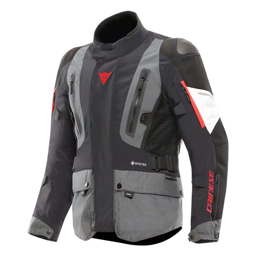 Dainese Carve Master 4 GTX jacket in black / grey / red