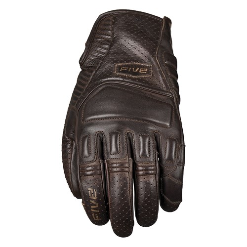 Five Tucson gloves in dark brown