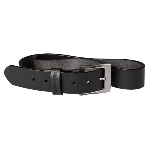 Halvarssons leather belt in black