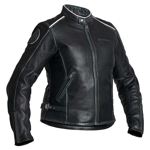 Halvarssons Nyvall ladies leather jacket in black