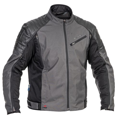 Halvarssons Solberg jacket in dark grey / black